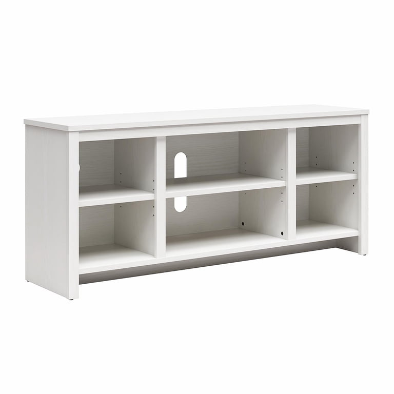 Mainstays Parsons TV Stand, White, 32-50 Inches photo 4