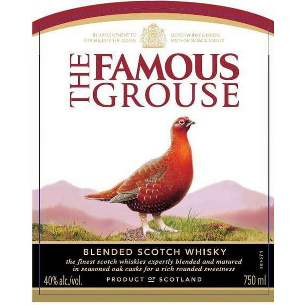 the Famous Grouse Scotch Whiskey - Walmart Business Supplies