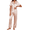 Champagne, variant on Womens Cute Teddy Bear Silk Pajamas Set Button Down Satin Pjs Short Sleeve Sleepwear Loungewear 2 Piece