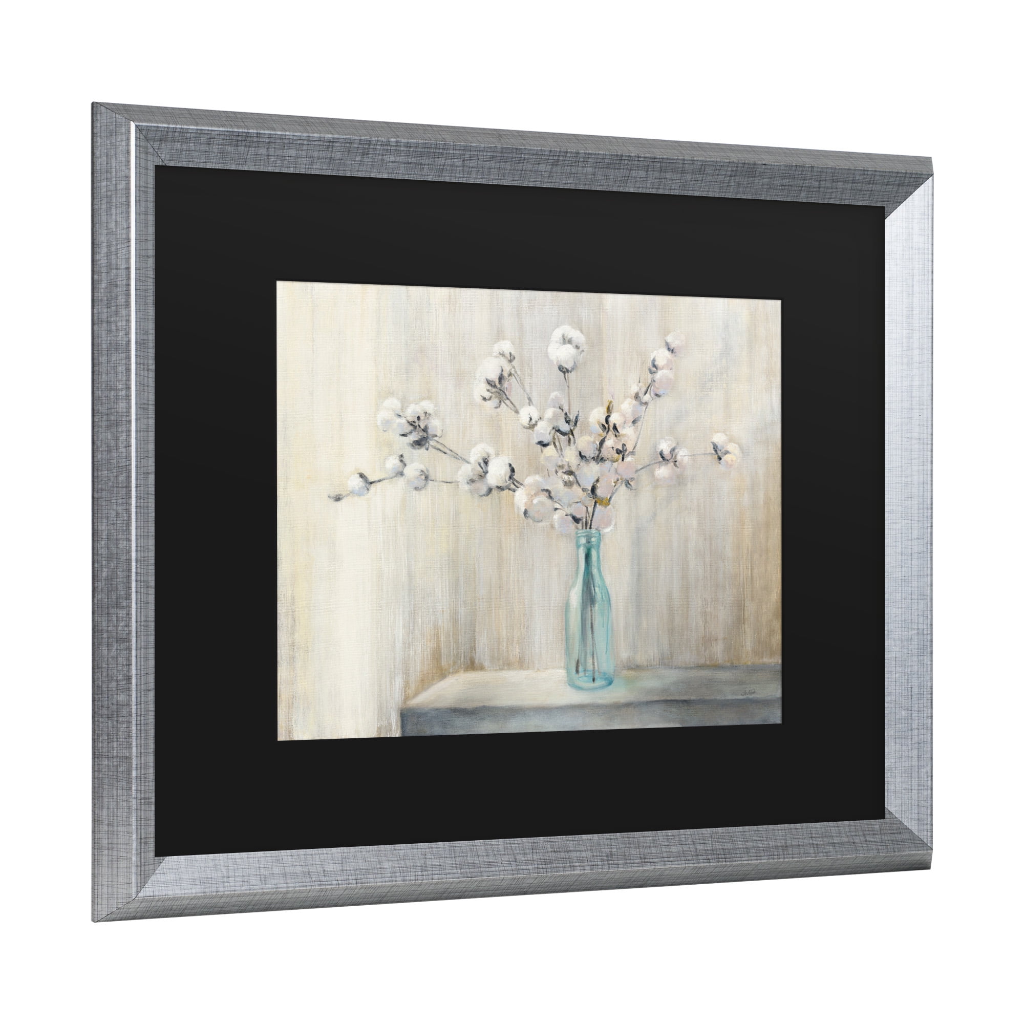 Trademark Fine Art 'Cotton Bouquet' Canvas Art by Julia Purinton
