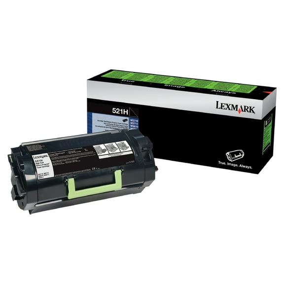 Lexmark™ 52D1H00 Return Program High-Yield Black Toner Cartridge