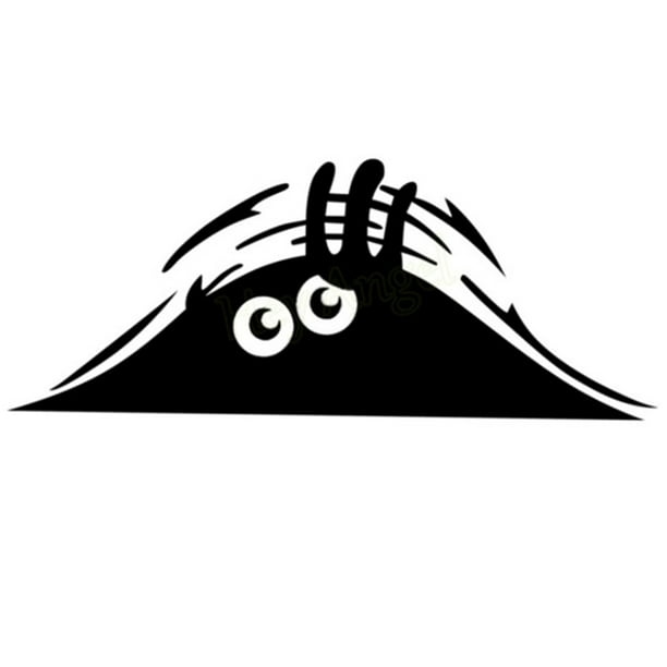 Peeking Cute Animal Funny Scary Eyes Decal Waterproof Sticker