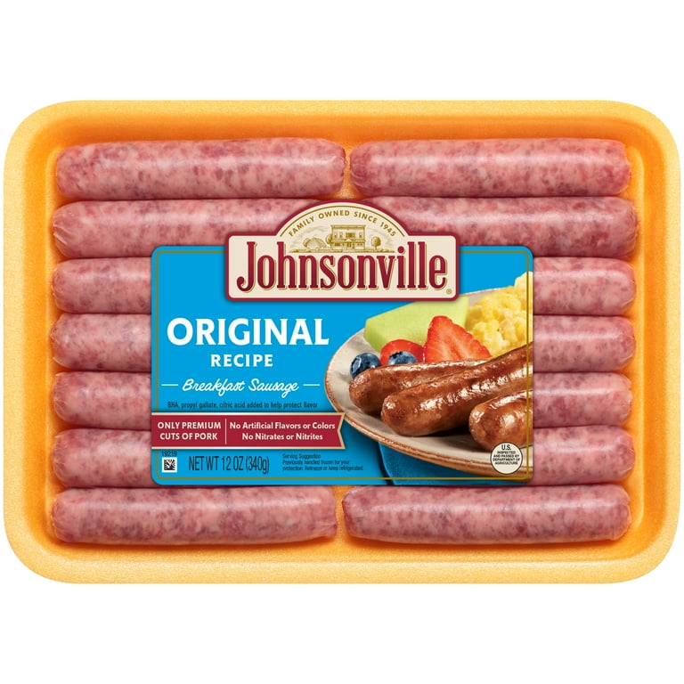 Johnsonville Original Breakfast Sausage 14 Links 12 oz Fresh