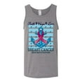 thumbnail image 2 of Wild Bobby Faith Hope Love Breast Cancer Awareness Anchor Breast Cancer Awareness Men Tank Top, Heather Grey, 3X-Large, 2 of 6