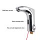 thumbnail image 4 of Grifo del sensor sin toque, Ahorro de baño sin toque de agua grifo de baño con toque control frío para cocina, 4 of 7
