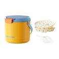 thumbnail image 1 of Cubo de hielo aislado de 2,6 l con cuchara para bebidas, tapa y asa para hielo Amarillo, 1 of 9