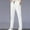White, variant on LADIGASU Men's Solid Color Pocket Casual Trousers Long Pants