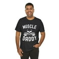 thumbnail image 6 of Muscle Daddy Weightlifter skeleton barbell dad bodybuilder Unisex T-shirt, 6 of 7