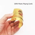 thumbnail image 2 of Firstly Gold Plated Deck Playing Cards Set Of 1 For Adult - Highly Flexible, Durable Playing Cards With Great Slip & Design With Much Better Look | Use For Party & Game | Playing Cards, 2 of 4