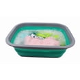 thumbnail image 2 of SAMMART 9.2L (2.37Gallon) Collapsible Tub - Portable Outdoor Picnic Basket/Crater - Foldable Shopping Bag - Space Saving Storage Container, 2 of 5