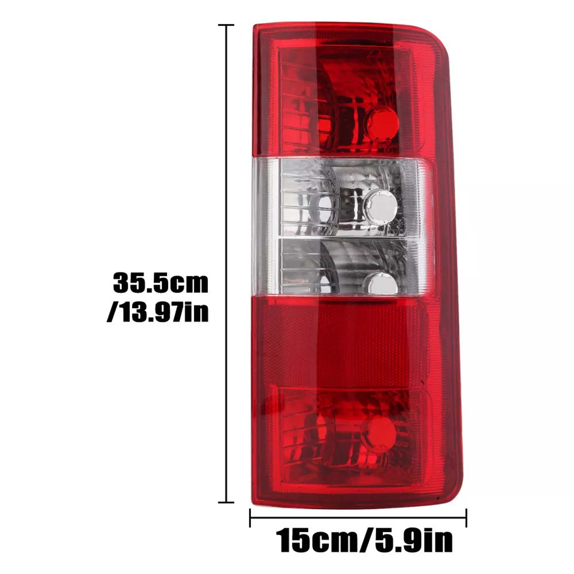 MZORANGE Right Passenger Tail Light Brake Halogen For Ford Transit Connect 2010 2011-2013