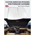 thumbnail image 2 of Protector Solar para Parabrisas Proadsy 2025 Actualizado para Porsche Cayenne, 2 of 9