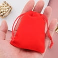 thumbnail image 4 of Uxcell Velvet Gift Bags 20Pcs 2.8 x 3.6" Velvet Drawstring Jewelry Pouches Mini Gift Bags for Wedding Party Pink, 4 of 7