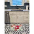 thumbnail image 2 of Carolines Treasures CK5371RUG German Helmet Pigeon Love Machine Washable Memory Foam Mat Red 19 X 27" multicolor, 2 of 4