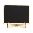 thumbnail image 3 of Tablero de Notas ANGGREK Mini pizarra de madera 10PCS con clip de soporte, 3 of 8