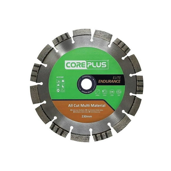 CorePlus - AC230E Elite All Cut Multi-Material Diamond Blade 230mm