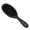 black-polished, variant on Boar Bristle Hair Brush for Women – Mixed Bristle Hair Brush for Women Detangling & Shine – Gentle Hair Extension Brush (Ball-Tip-Free Nylon) for Smoothing Thick, Long & Straight, Wavy Hair (Pink)