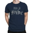 thumbnail image 2 of It's A Vibe Gothic Design Men's T-shirt, 2 of 3