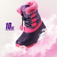 Weestep Toddler Kids Waterproof Snow Winter Boots for Girls and Boys