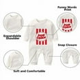 thumbnail image 2 of YSCULBUTOL Baby Bodysuit Yummz Tomato Ketchup Mustard Red Yellow Twins Set Boys Girls Clothes Twins Baby Outfits, 2 of 3