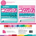 thumbnail image 2 of American Crafts AC354130 12 x 12 in. 80 lbs Precision Cardstock Pack, Bright Textured - 60 per Pack, 2 of 2