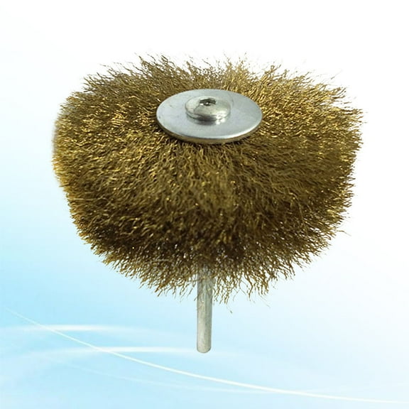 unbranded Steel Wire Polishing Abrasive Wheel Brush Drill Wheel Brush Accessory for  Rotary Tools