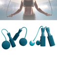 thumbnail image 1 of 2 pares de cuerdas para saltar con bola ponderada para con rodamientos de bolas para hacer ejercicio en casa, cuerda para saltar, entrenamiento de resistencia, cuerda para saltar Azul Baoblaze saltar la cuerda, 1 of 8