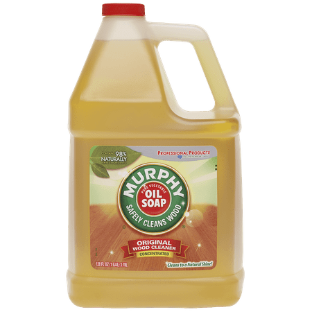 Murphy's Oil Soap Wood Cleaner, Original - 128 fl (Best Solvent To Remove Oil)