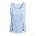 thumbnail image 5 of Pohista Womens Summer Tops Dressy Womens Tshirts Cotton Summer Blouses for Women 2025 Dressy Short Sleeve Shirts for Women Basic get it fast, 5 of 6