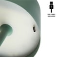 thumbnail image 5 of Mainstays Rechargeable 13" Table Lamp, Sage Green, 5 of 11