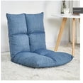 thumbnail image 2 of Silla de piso pequeña con respaldo para niños, sillón plegable con posición ajustable,, 2 of 3