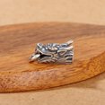 thumbnail image 2 of HOOUN 1PCS Véritable Pendentif Tête de Dragon Rétro Chanceux en Argent 925 pour Hommes et Femmes, 2 of 5