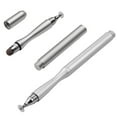 thumbnail image 1 of Fine Point 2 in 1 Stylus Pens with Fiber and Disc Universal Capacitive TouchScreens Stylus Pen for Cellphone Tablet Writing Drawing Pack of 2pcs 2Silver, 1 of 7