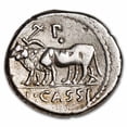thumbnail image 2 of Roman Republic AR Denarius L. Cassius (C.102 BC) XF (Cr-321/1), 2 of 2