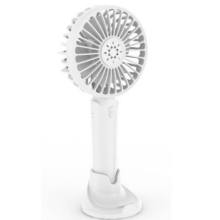 

SHUDAGENG Handheld Portable 3 Speed Personal With Base 6-15 Hours Operated Outdoor Fan