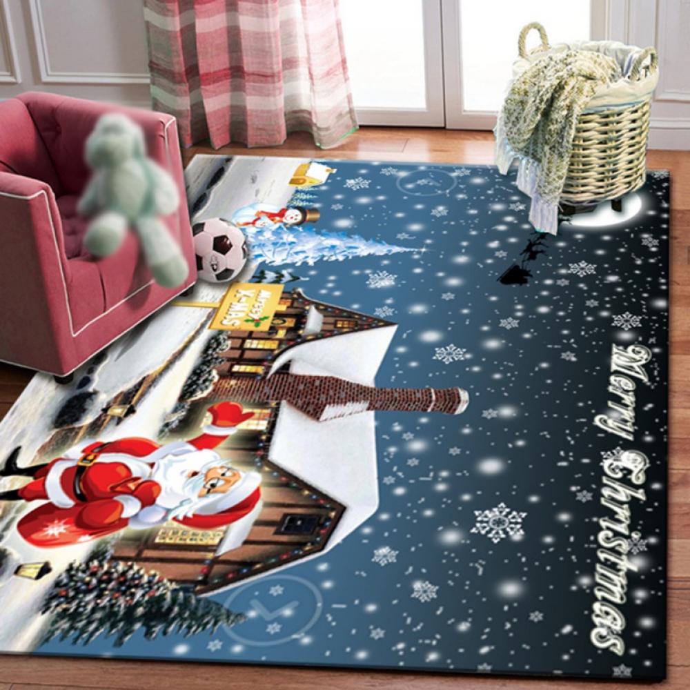 CLEARANCESweetCandy Christmas Carpet Christmas Decorative Rug for