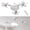 38140, variant on Drone Ceiling Fan with Light and Remote, E27 Screw in Socket Fan Light Bulb 2-in-1, Foldable Dimmable LED Lamp 3 Wind Speeds Quiet Operation for Bedroom Kitchen Garage