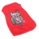 thumbnail image 3 of Camisa para Perro Lindo Suave Transpirable Perro Estampado Mascotas Trajes con Diamantes de Imitación para Cachorros Mascotas Decoración ProtecciónRed S, 3 of 12