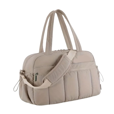 Wxqbjtam Gym Bag for Women Convenient Pouch Travel Duffle Bag for Exercise Sports Fitness Gray