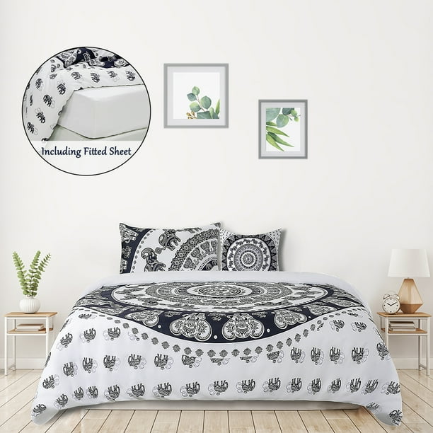 This 3pcs set includes 1 boho duvet cover (comforter not. walmart