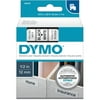 DYMO 45013 1/2" High-Performance Permanent Self-Adhesive Polyester Label Tape, White