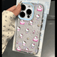 thumbnail image 4 of Sanrio-funda de teléfono con lazo de Hello Kitty, carcasa Kawaii para iPhone 16, 15, 14, 13, 12, 11 Pro Max, XR, XS MAX, 7, 8 Plus, Y2K, 4 of 4