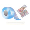 thumbnail image 4 of Cinta adhesiva transparente que no deja marcas, ideal para montaje en el hogar y bricolaje. estilo D, 4 of 9