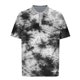 thumbnail image 5 of Blusa y camisa de manga corta con cuello vuelto para hombre, informal, holgada, a la moda, con botones estampados, blusa de manga corta con cuello vuelto para hombre, top de poliéster para hombre, 5 of 5