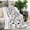 White, variant on White Cow Cloud Pattern Blanket,Comfortable Soft Flannel Throw Blanket,All Season,Warm Lightweight Blankets for Sofa Bed Couch Living Room Chair,30"x40"