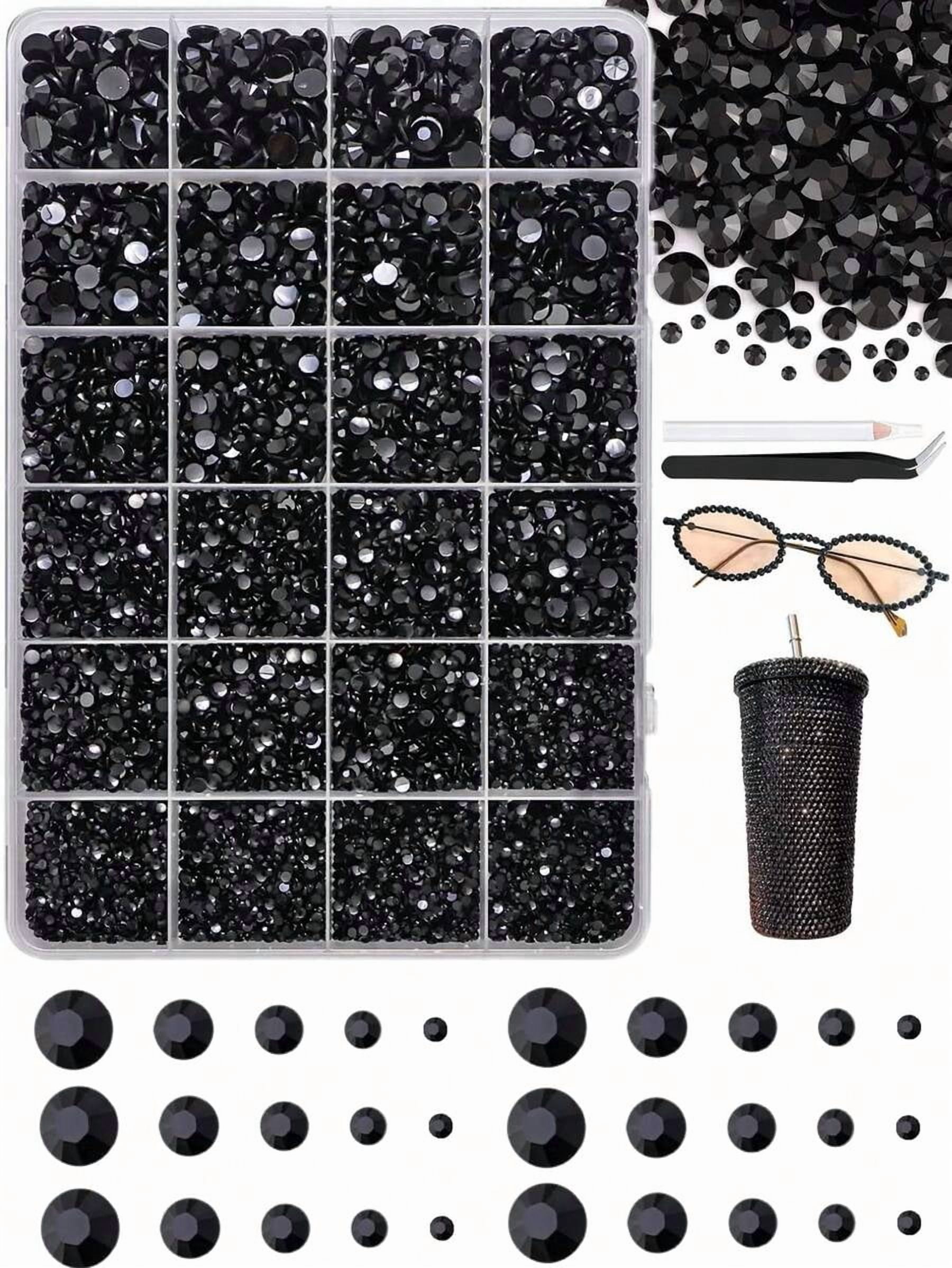 1 Box Assorted Color ABS Rhinestones, Resin Flat Diamonds, Shiny Nail Art Decorations For DIY Crafts And Manicure Accessories Nails Nail Supplies Nail Gems