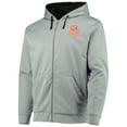 thumbnail image 2 of Men's Dunbrooke Gray/Black Cleveland Browns Apprentice Full-Zip Hoodie, 2 of 4