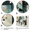 thumbnail image 3 of Designart "Cream Blue Minimalism Quiet Depths IV" Minimalism Wall Art Print, 3 of 5