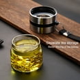 thumbnail image 6 of HengDidi 450ml Double Wall Glass Tea Infuser Cup Water Separation Leak-Resistant Portable Travel Tumbler with Lid for Hot Cold Beverages Office Commute Use, 6 of 6
