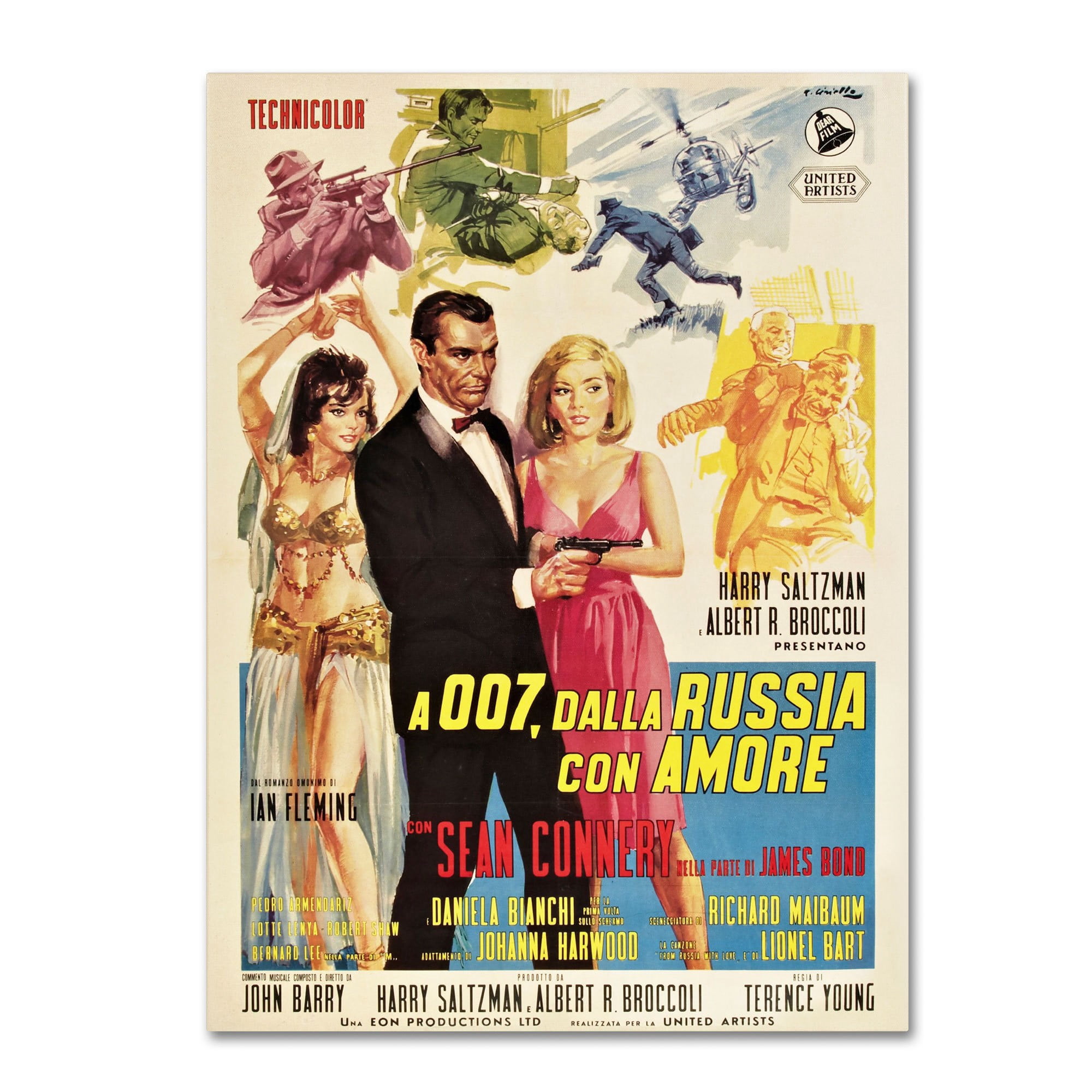 Vintage Apple Collection 'From Russia With Love' Canvas Art